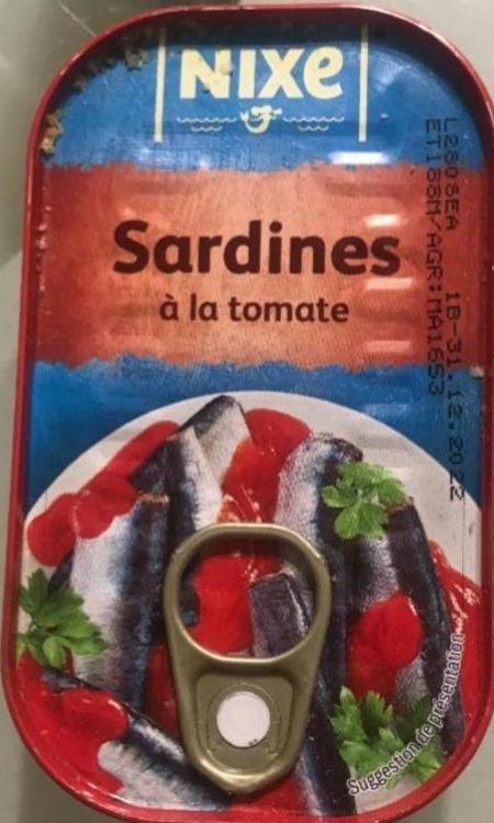 Фото - Сардини в томаті Sardines a la tomate Nixe