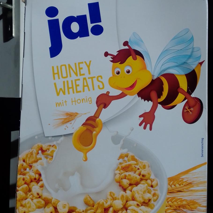 Фото - Пластівці Mit Honig Honey Wheats Ja!