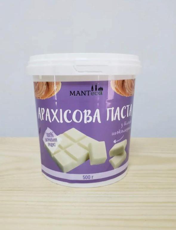 Фото - Арахісова паста з білим шоколадом Manteca