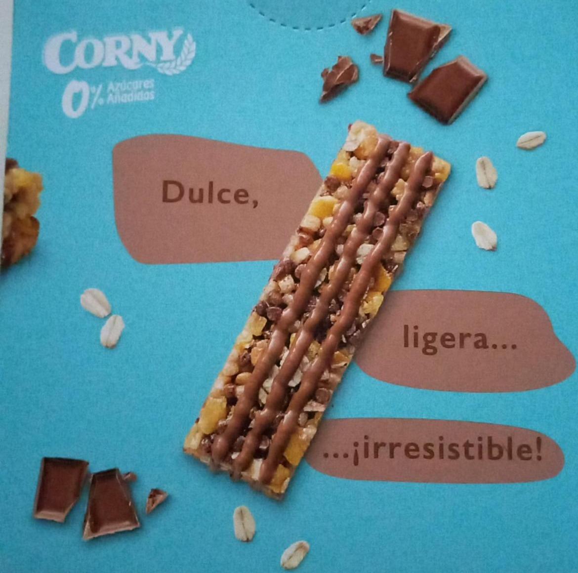 Фото - Злаковий батончик з шоколадом без цукру Corny