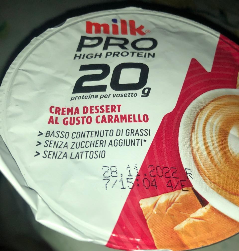 Фото - High Protein Crema Dessert al Gusto Caramello Milk Pro