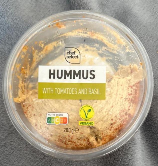 Фото - Hummus with tomatoes and basil Chef Select