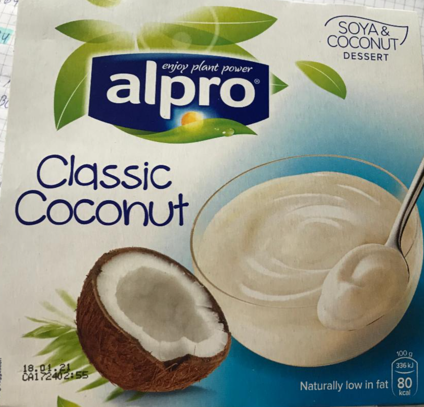Фото - йогурт Coconut Classic Аlpro