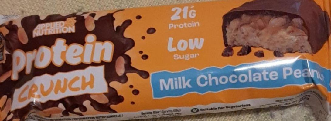 Фото - Protein Crunch Milk Chocolate Peanut Applied Nutritio