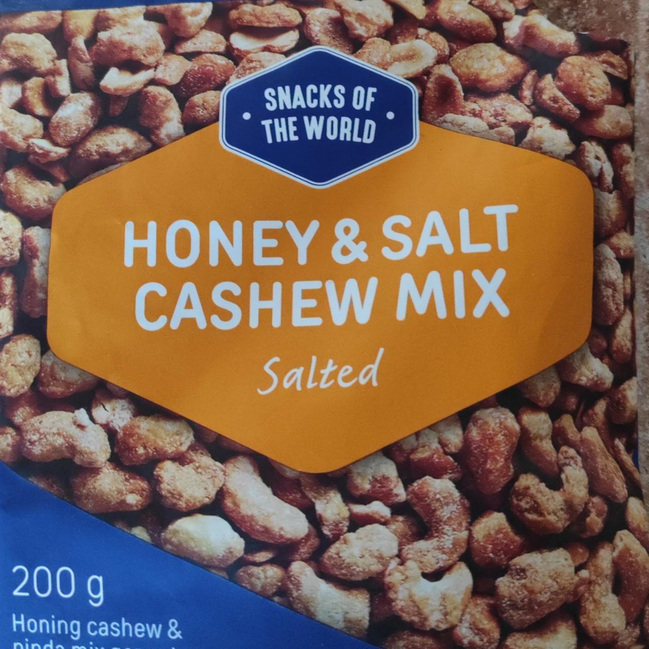 Фото - Honey & salt cashew mix Snacks of The World