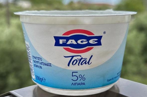 Фото - Йогурт 5% грецький Total Fage