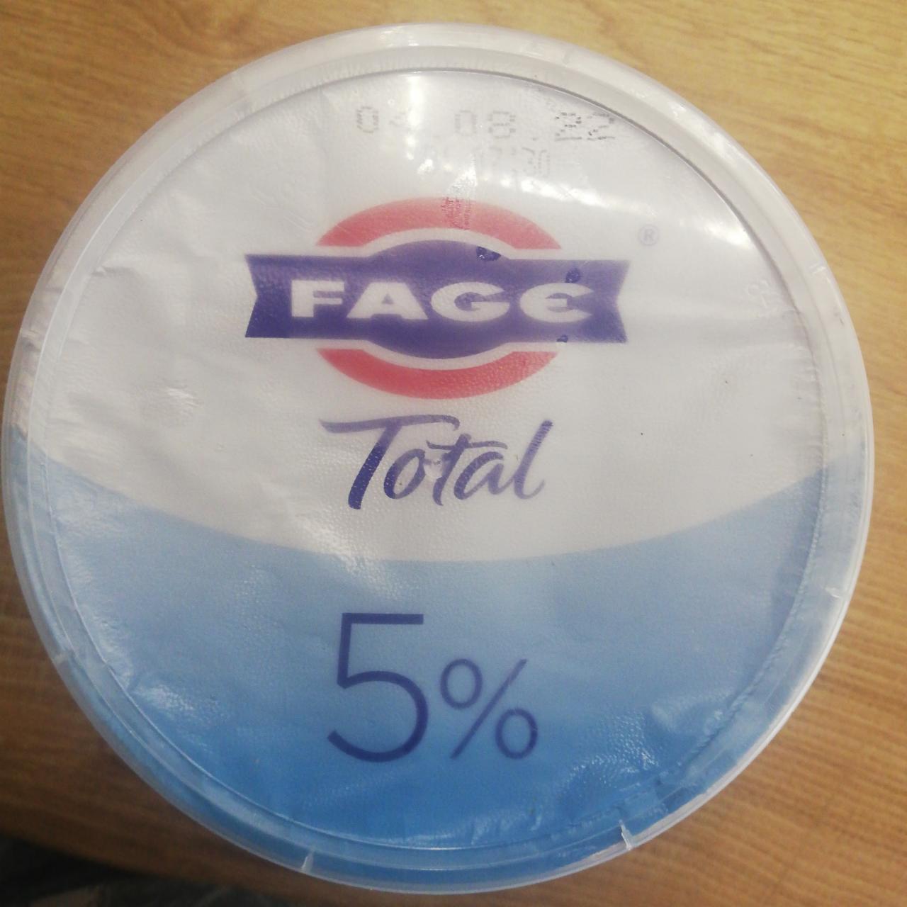 Фото - Total 5% fat Fage
