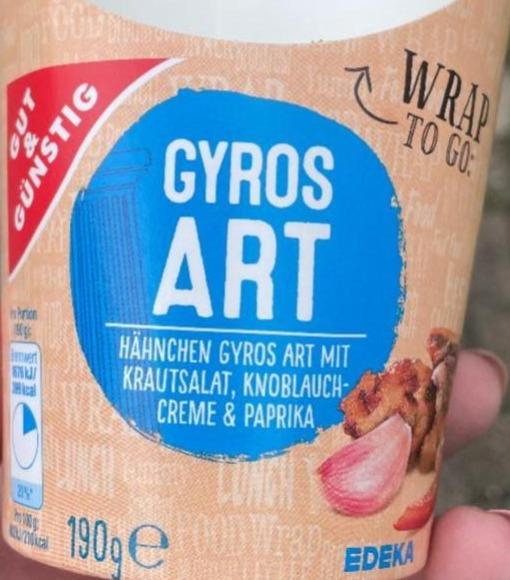 Фото - Wrap to go: Gyros Art Gut & Günstig