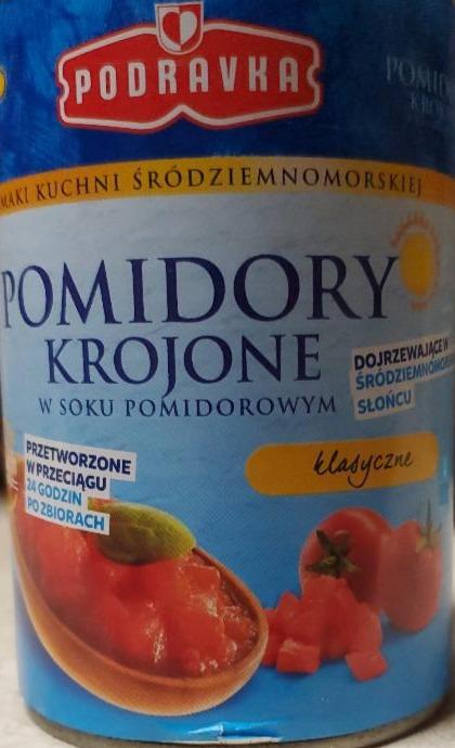 Фото - Помідори нарізані у томатному соці Podravka