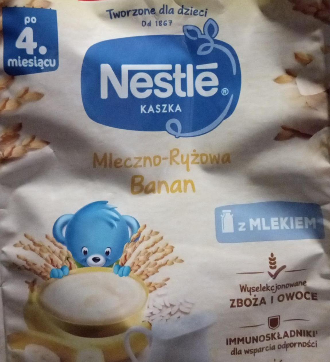 Фото - Молочно-рисова каша з бананом для дітей від 4 місяців Nestlé