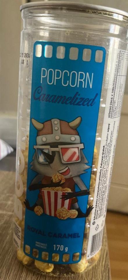 Фото - Попкорн Popcorn Caramelized Royal Caramel Історична карамель Boomza!