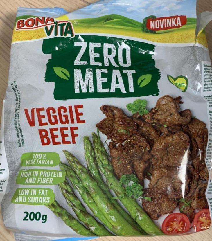 Фото - Zero meat veggie beef BonaVita