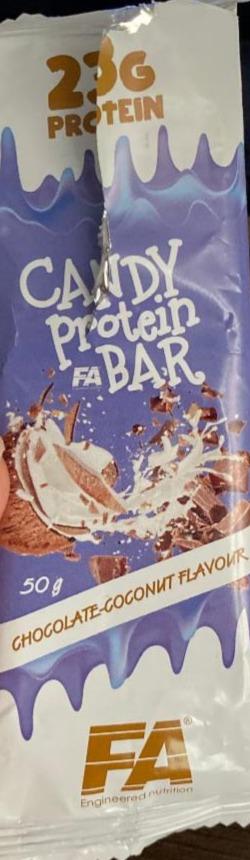 Фото - candy protein bar chocolate-coconut flavour Fitness Authority
