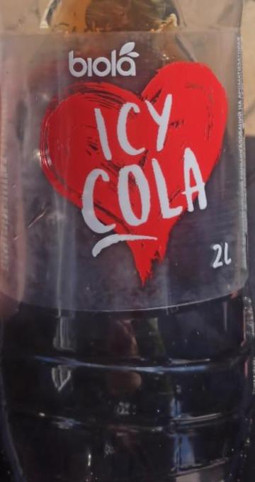 Фото - Напій безалкогольний сильногазований Icy Cola Biola