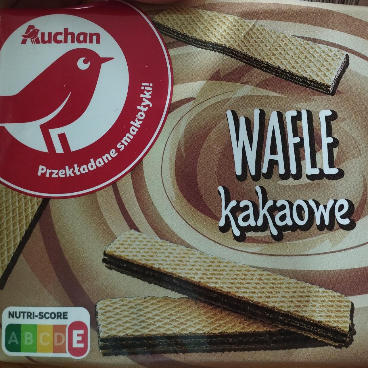 Фото - Вафлі з какао начинкою Auchan Ашан