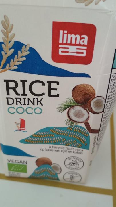 Фото - рисовий напій rice drink coco lima