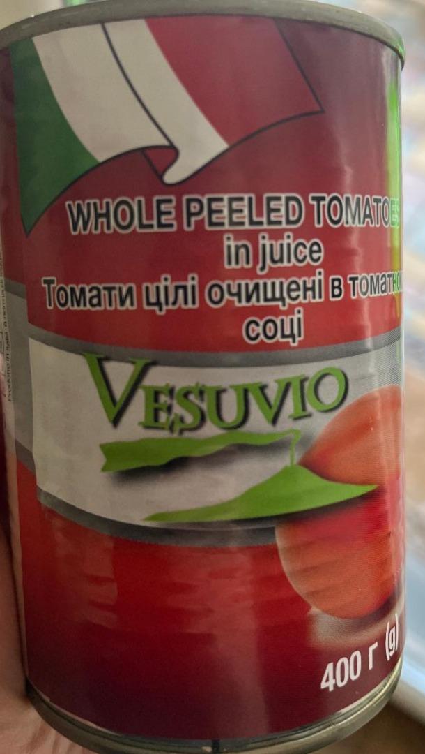 Фото - Томати цілі очищені в томатному соці Vesuvio