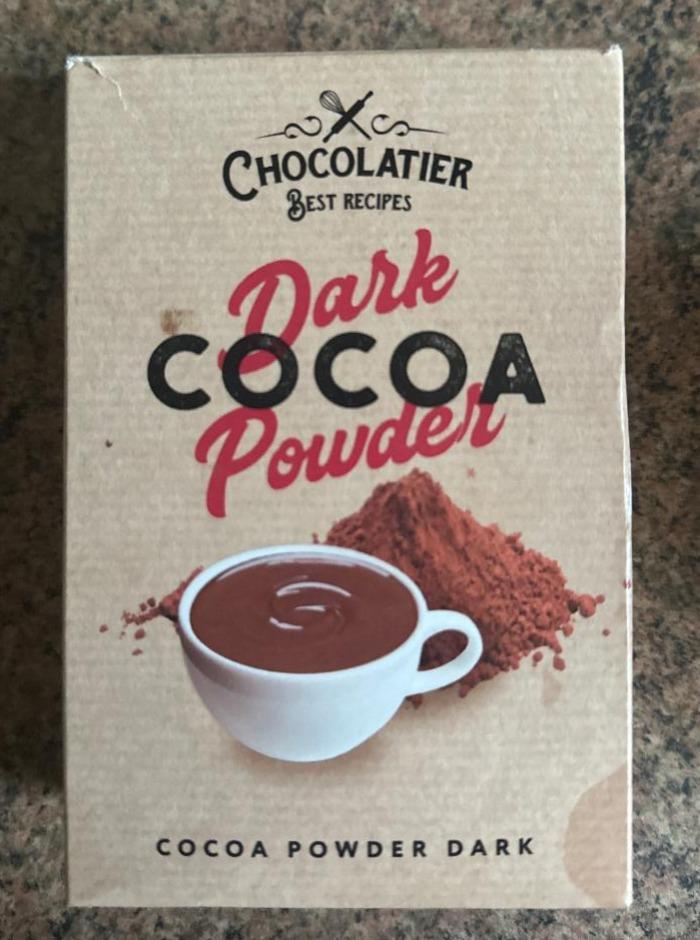 Фото - Какао-порошок темний Dark cocoa Powder Chocolatier