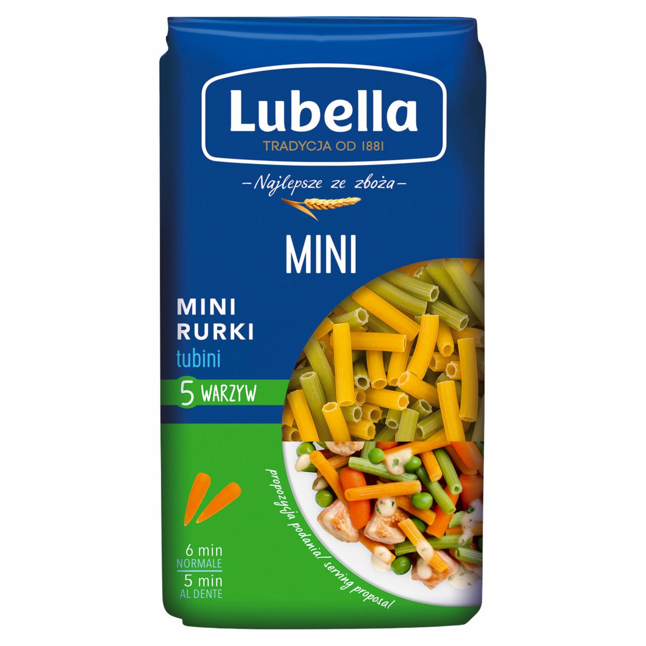 Фото - Макарони Mini rurki з овочами Lubella