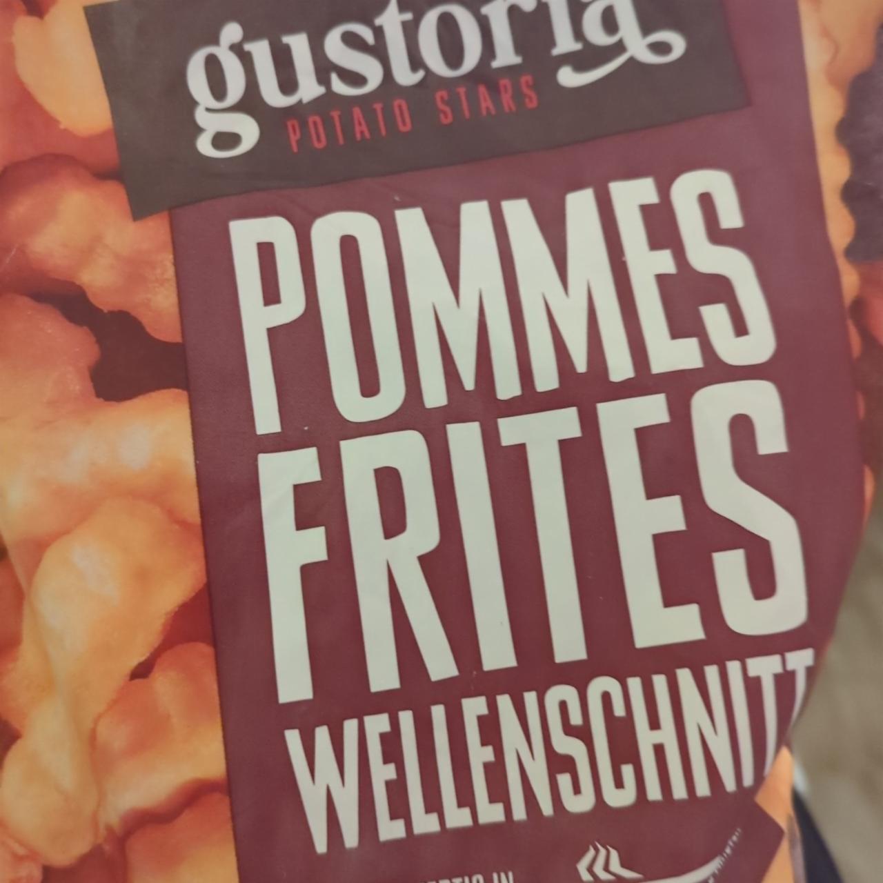 Фото - Картопля фрі Pommes Frites Wellenschnitt Gustoria