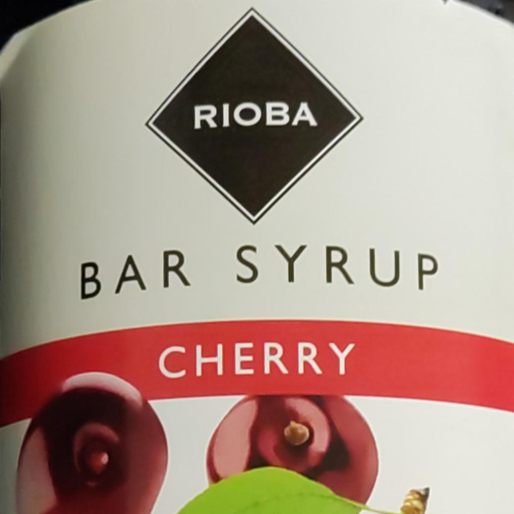 Фото - Bar syrup cherry Rioba