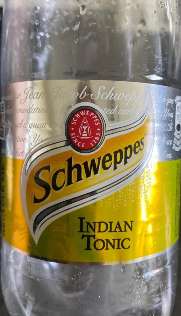 Фото - Напій безалкогольний сильногазований Indian Tonic Schweppes
