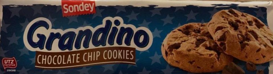 Фото - Печиво з шоколадною стружкою Grandino Sondey