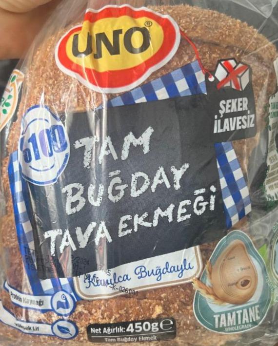 Фото - Tam Buğday Unlu Tava Ekmeği Uno