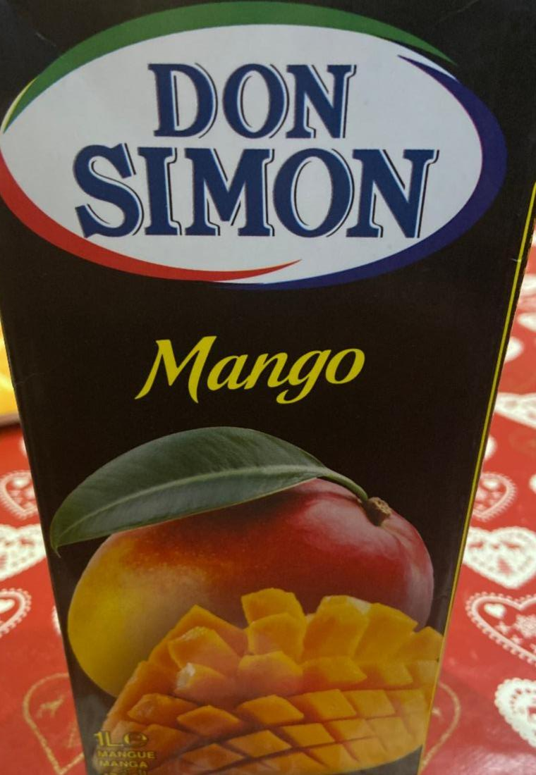 Фото - Нектар з манго неосвітлений пастеризований Don Simon