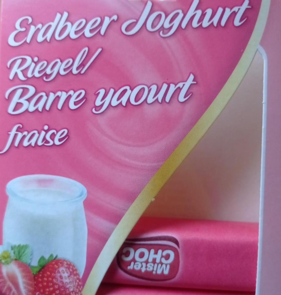 Фото - Шоколад Erdbeer Joghurt Riegel Mister Choc
