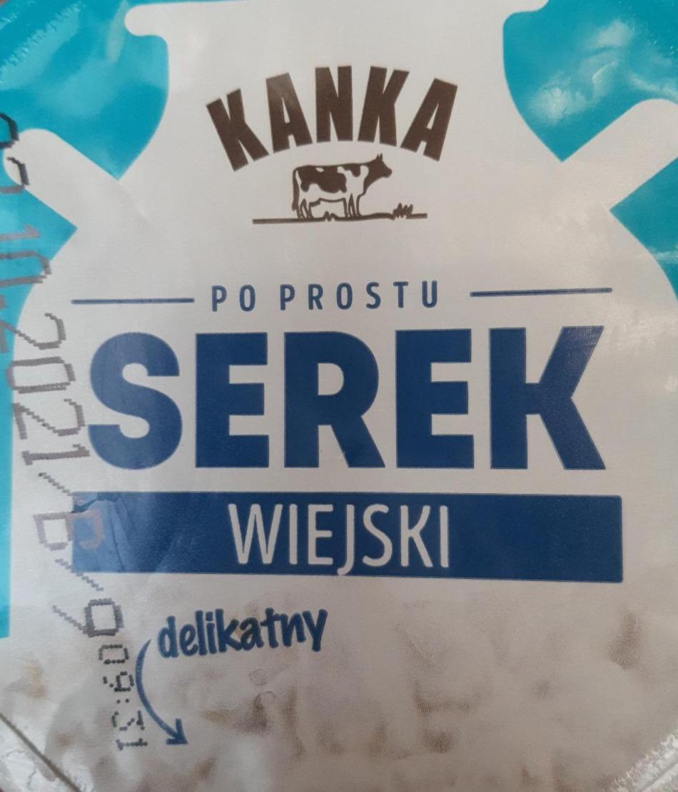 Фото - Сир кисломолочний Serek 5% wiejski Kanka