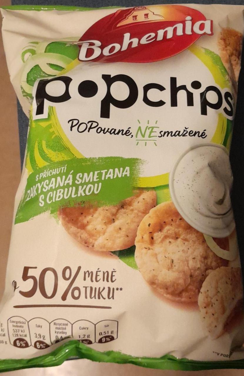 Фото - Чіпси зі смаком сметани з цибулею Pop Chips Bohemia