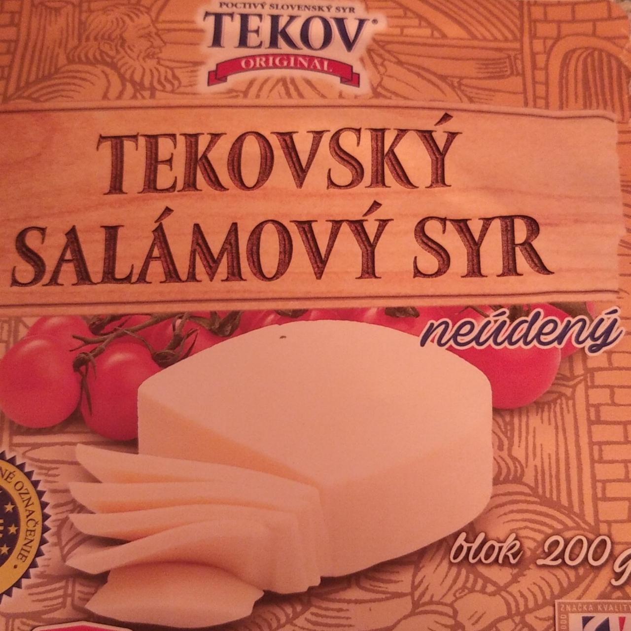 Фото - Сир Tekovsky салямі некопчений Tekov