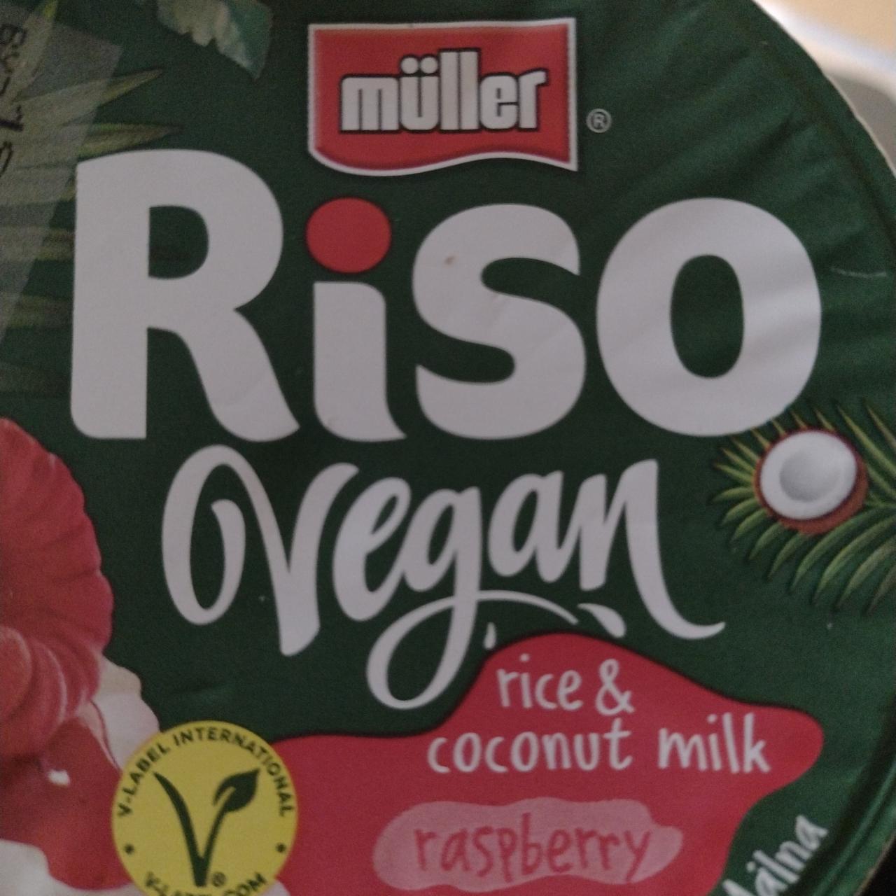Фото - Десерт рисовий зі смаком малини Vegan Rice & Coconut Milk Riso Muller