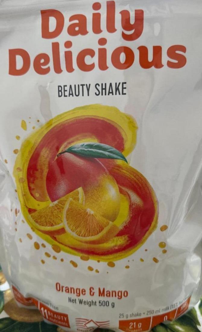 Фото - Коктейль протеїновий Beauty Shake з колагеном Апельсин Манго Daily Delicious