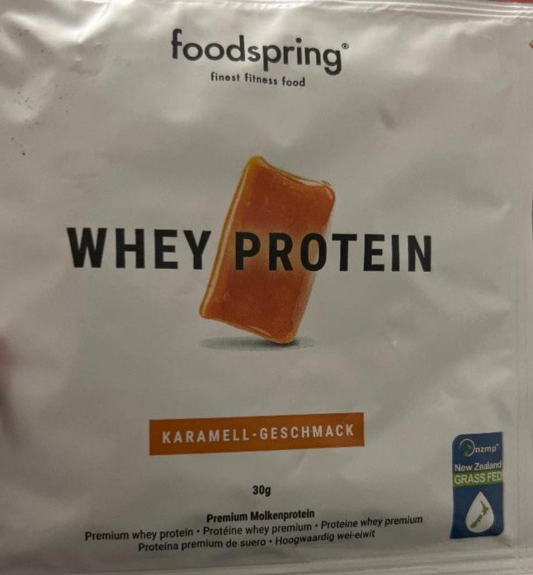 Фото - Сироватковий протеїн Карамель Whey protein caramel Foodspring