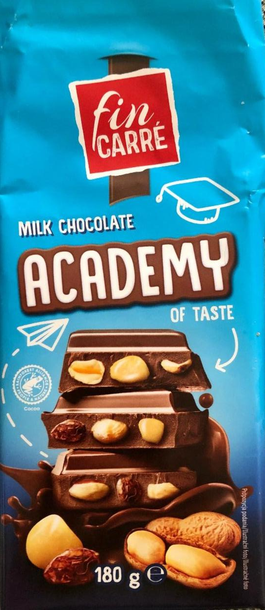 Фото - Шоколад молочний Milk Chocolate Academy Fin Carre