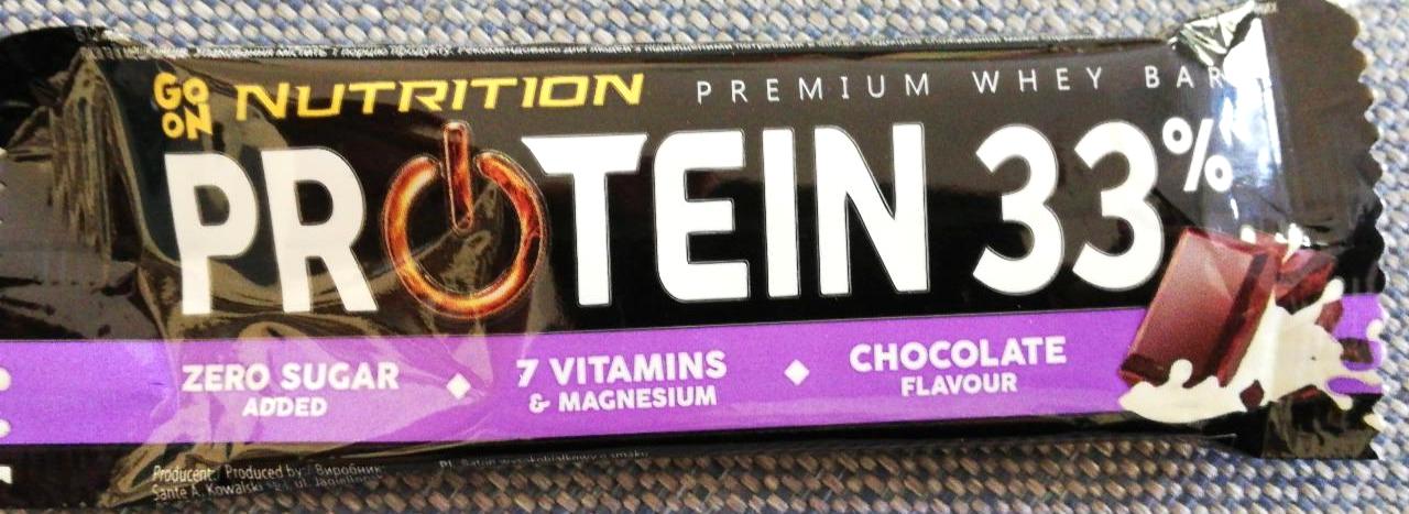 Фото - Батончик Protein Bar 33% Chocolate Go On Nutrition