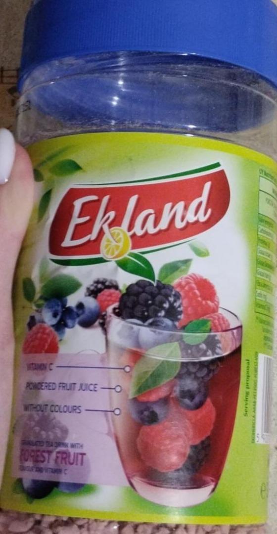 Фото - Гранульований чайний напій зі смаком лісових ягід та вітаміном C Ekoland
