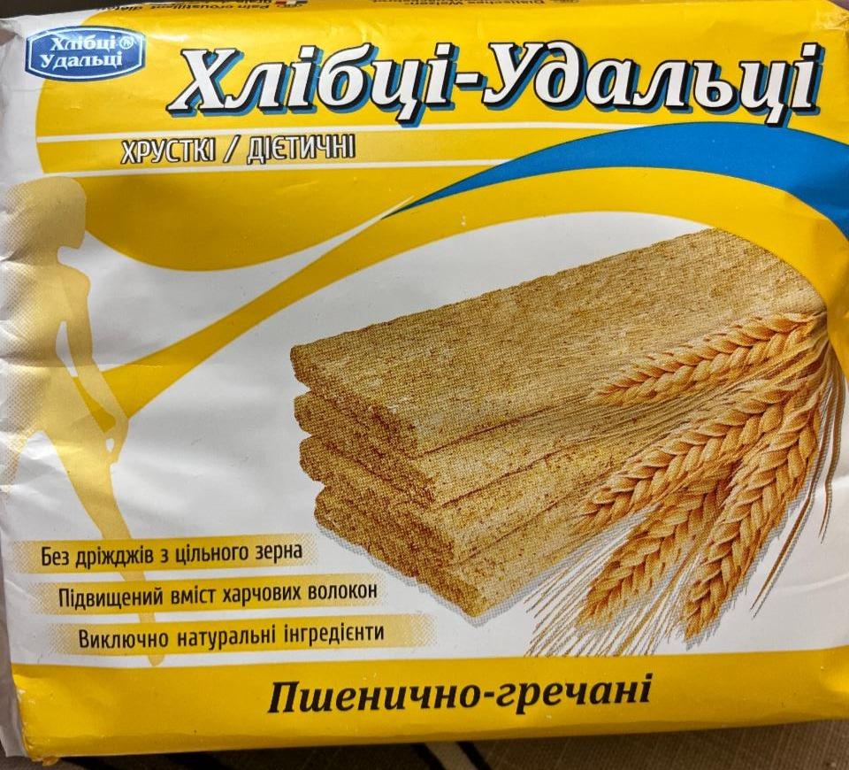 Фото - Хрусткі дієтичні пшенично-гречані хлібці Хлібці Удальці
