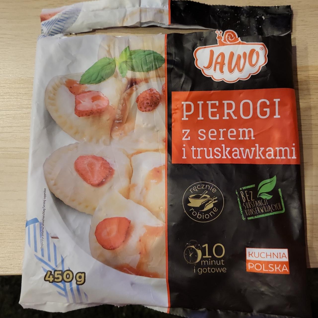 Фото - Pierogi z serem i truskawkami Jawo