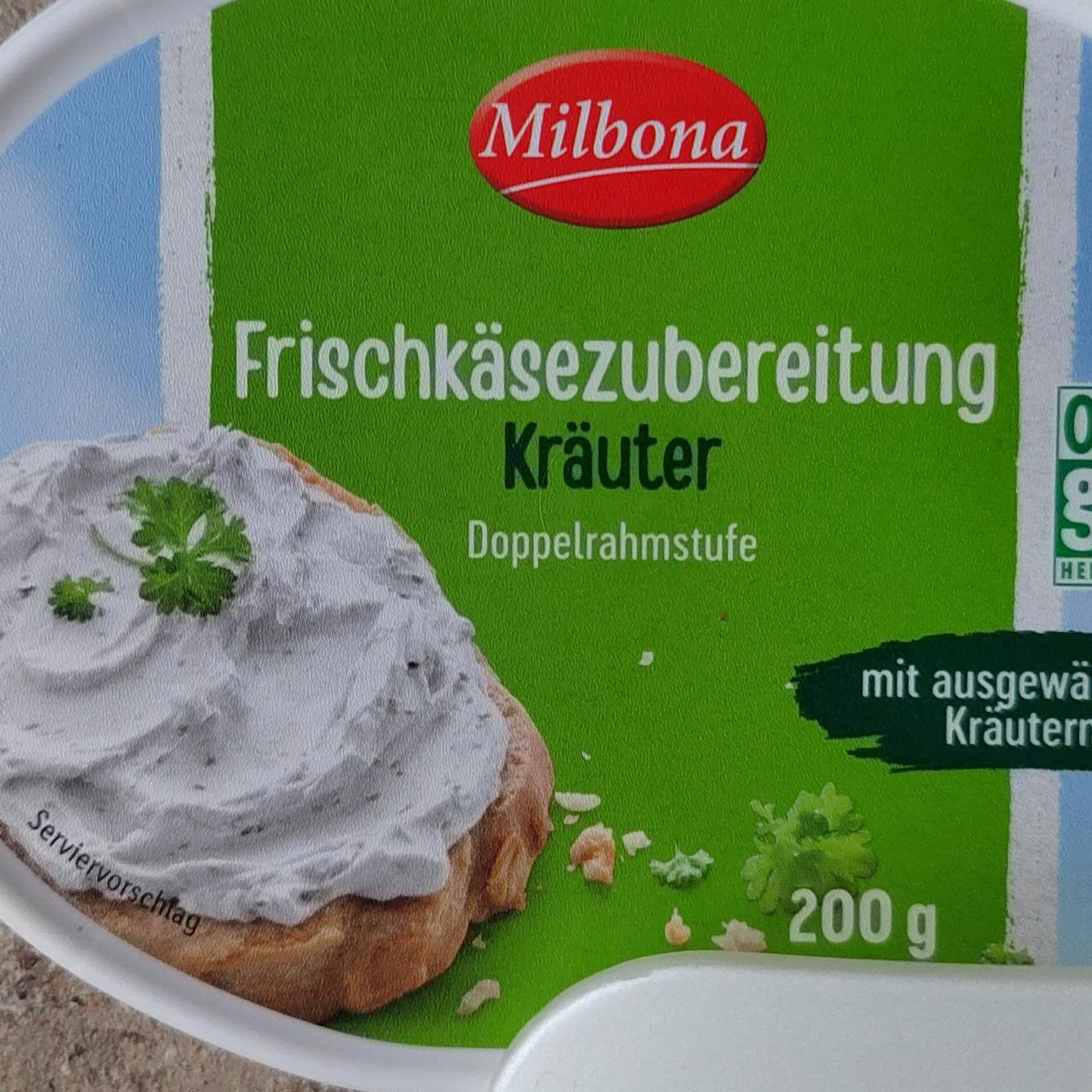 Фото - Frischkäsezubereitung Kräuter Milbona