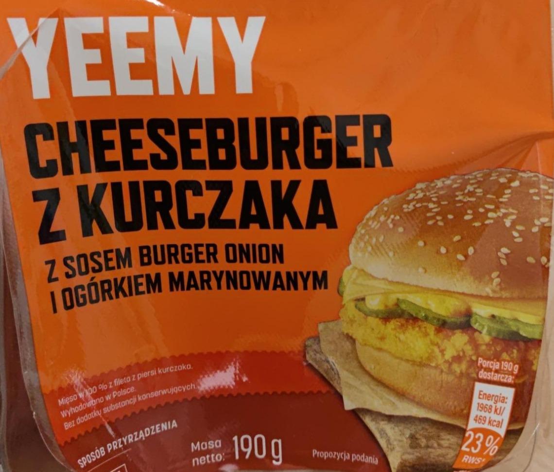 Фото - Cheeseburger z kurczaka Yeemy
