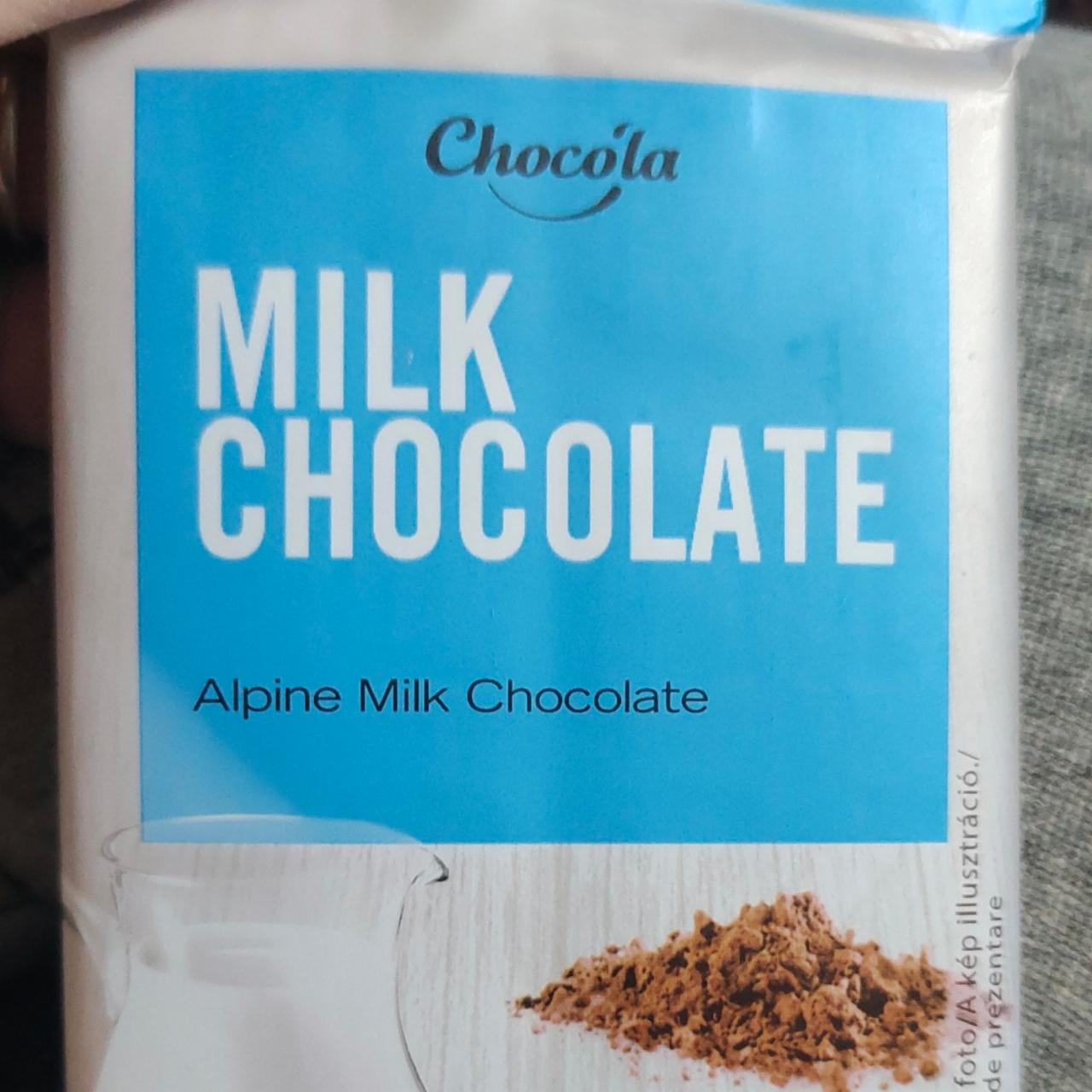 Фото - Шоколад молочний Alpine Milk Chocolate Chocola
