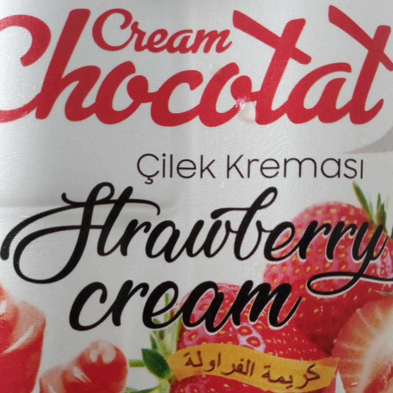 Фото - Паста полунична Strawberry Cream Cream Chocotat