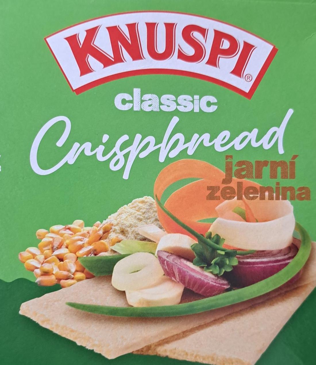 Фото - Knuspi classic crispbread jarní zelenina Knuspi