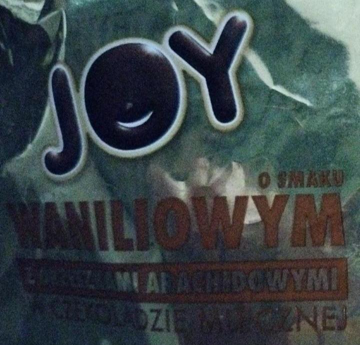 Фото - Lody Joy o smaku waniliowym z orzeszkami arachidowymi w czekoladzie mlecznej Joy