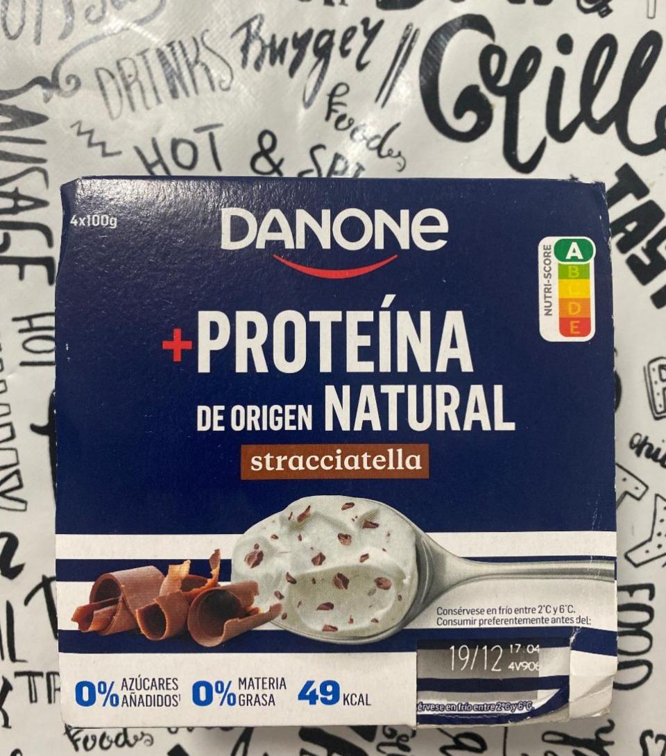 Фото - Proteína de origen Natural Stracciatella Danone