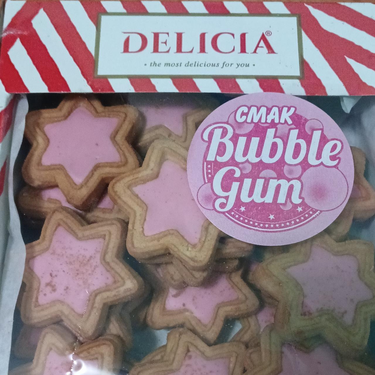 Фото - Печиво здобне Супер-Стар зі смаком Bubble Gum Delicia