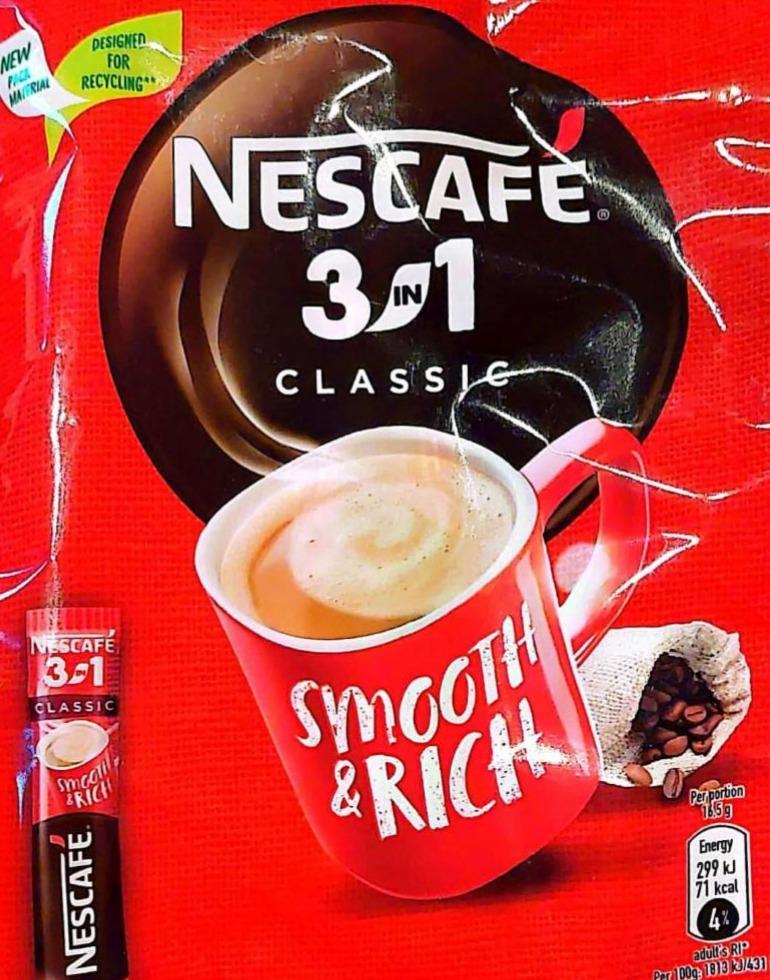 Фото - Напій розчинний 3 in 1 Classic Nescafe